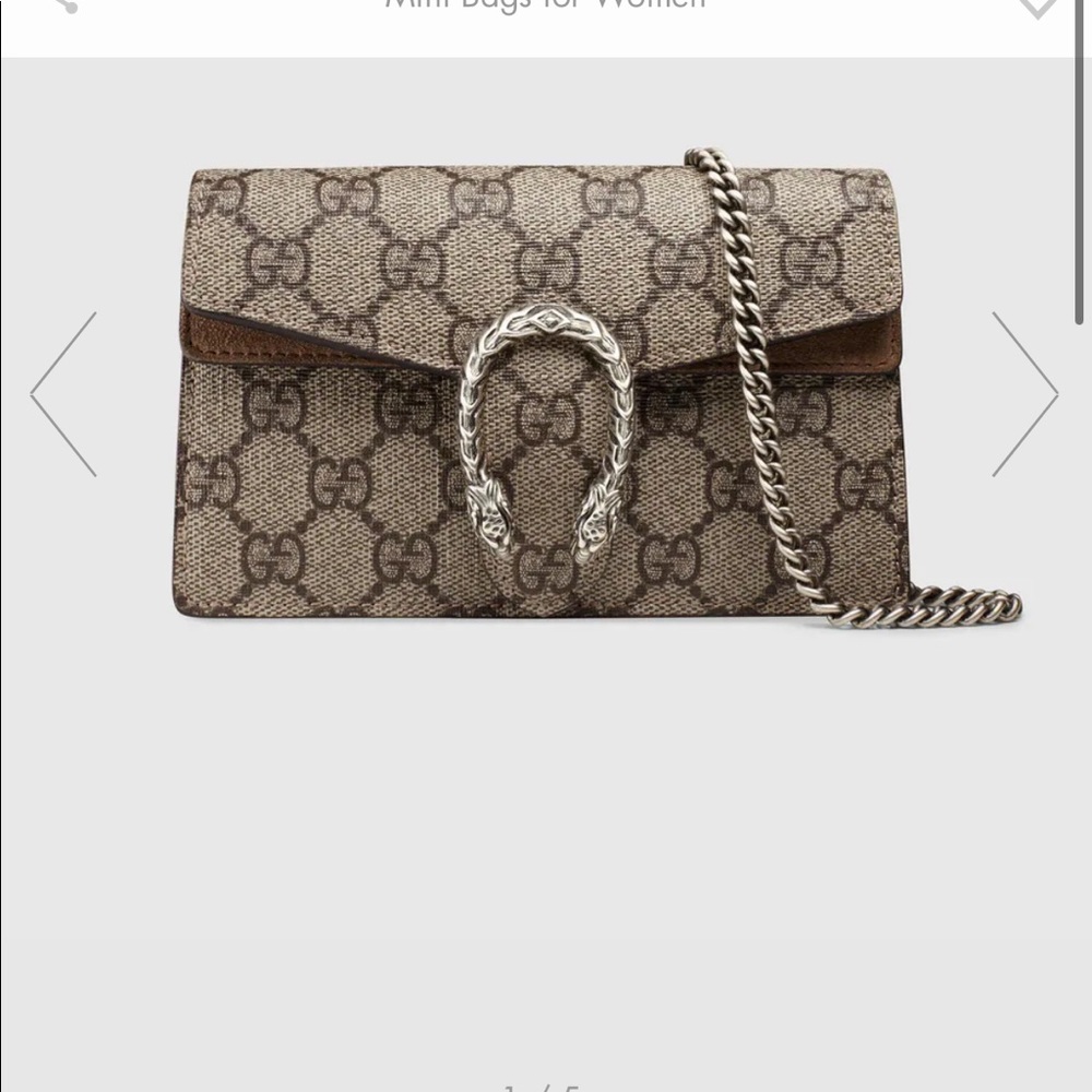 Authentic Gucci Super Mini Purse - image 1